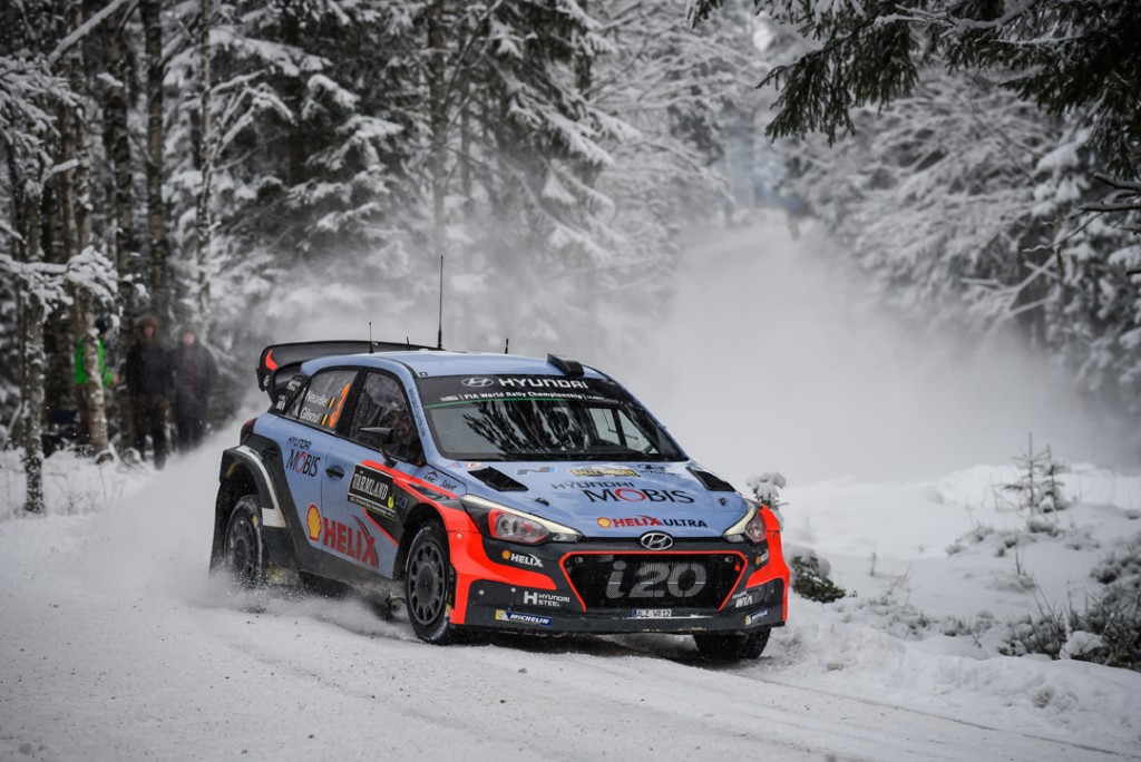 2016 FIA World Rally Championship / Round 02 /  Rally Sweden // 12th - 14th February, 2016 // Worldwide Copyright: Hyundai Motorsport