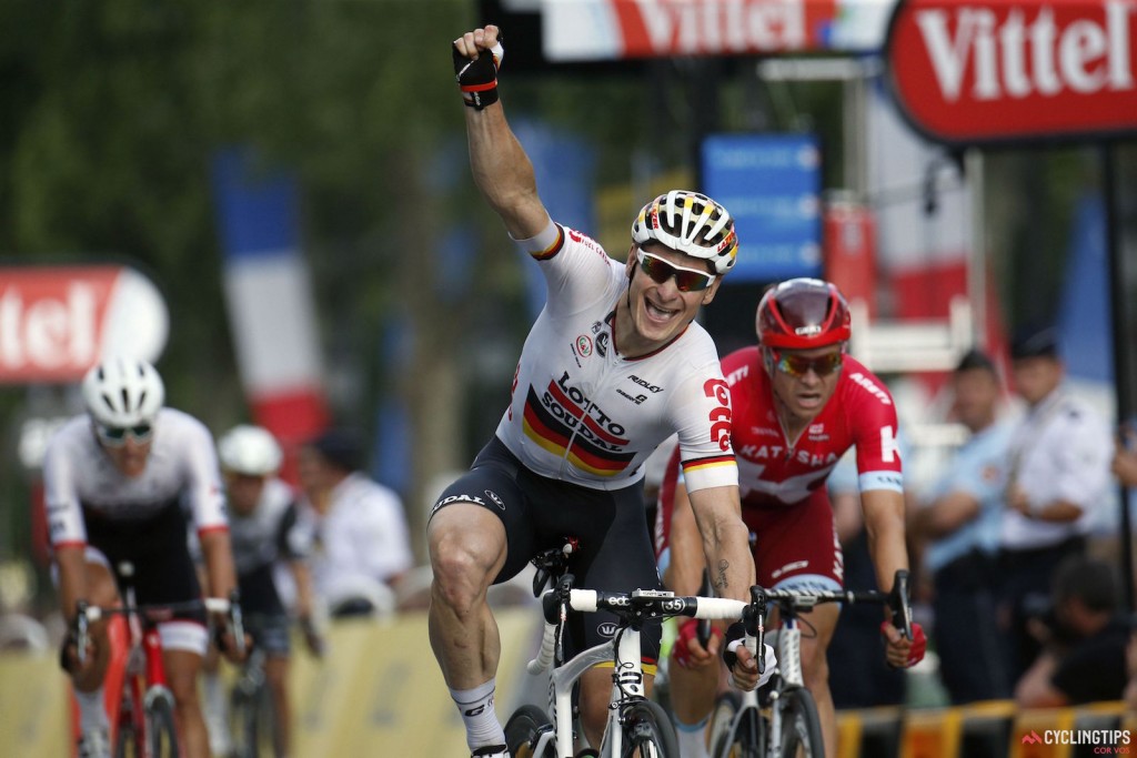 Paris - France - wielrennen - cycling - radsport - cyclisme - Andre Greipel (Germany / Team Lotto Soudal) pictured during stage 21 of the 2016 Tour de France from Chantilly to Paris, 113.00 km - photo Dion Kerckhoffs//Davy Rietbergen/Cor Vos © 2016